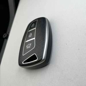 کاور ریموت و سوئیچ خودرو ام آر جی مدل 567 طرح چرمی مناسب برای هیوندای سانتافه