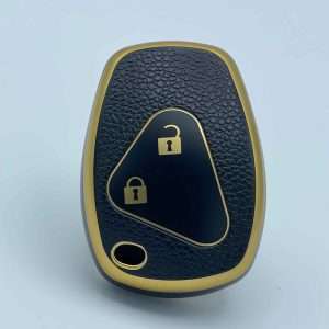 کاور ریموت و سوئیچ خودرو ام آر جی مدل 116 طرح چرمی مناسب برای رنو ال نود L90 - نمای کلی