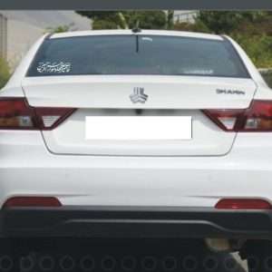 برچسب شیشه خودرو طرح مذهبی کد 123 – زیبایی و معنویت در خودرو شما - نمای کلی