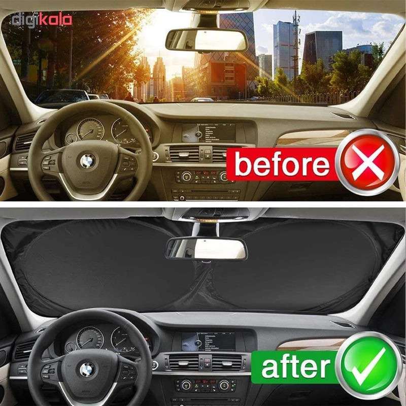 آفتابگیر شیشه خودرو مدل عینکی