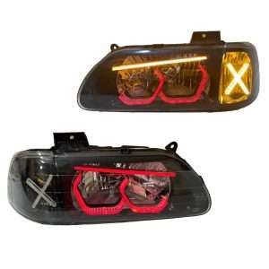 تصویر محصول: چراغ جلو خودرو فولکالر پراید مدل X – بسته ۲ عددی