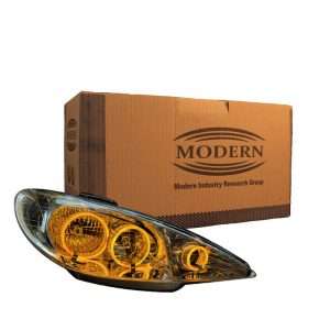 چراغ جلو پژو 206 گروه پژوهش صنعت مدرن مدل 3D-R3-Y – بسته دو عددی - نمای کلی