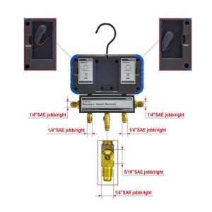 گیج فشار ولیو VRM2-0101i، ابزار دقیق حرفه‌ای