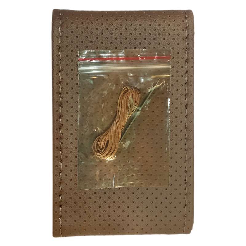 روکش فرمان مدل TEX کد 02 طرح سوزنی مناسب برای تیبا 2