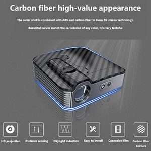 چراغ لوگو وایرلس زیر درب خودرو پژو مدل ولکام لایت طرح کربن – بسته دو عددی