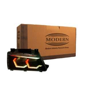 نمایی از چراغ جلو خودرو پژو 405 مدل Hexa فولکالر – بسته دو عددی