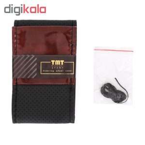 نمایی از دور فرمان تی ام تی طرح چوب مدل L84 – زیبایی و کیفیت در خودرو شما