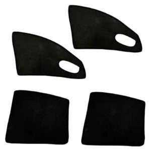 عکس دقیق آفتابگیر خودرو مدل KFKI مجموعه 4 عددی مناسب برای L90 برای مشاهده