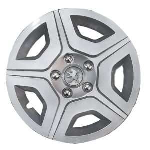 نمایی از قالپاق چرخ TARA 2 سایز 15 اینچ برای پژو پارس – بسته 4 عددی