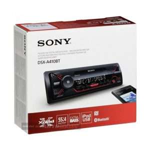 پخش کننده خودرو سونی مدل DSX-A410BT، صدای بی‌نظیر در جاده‌ها