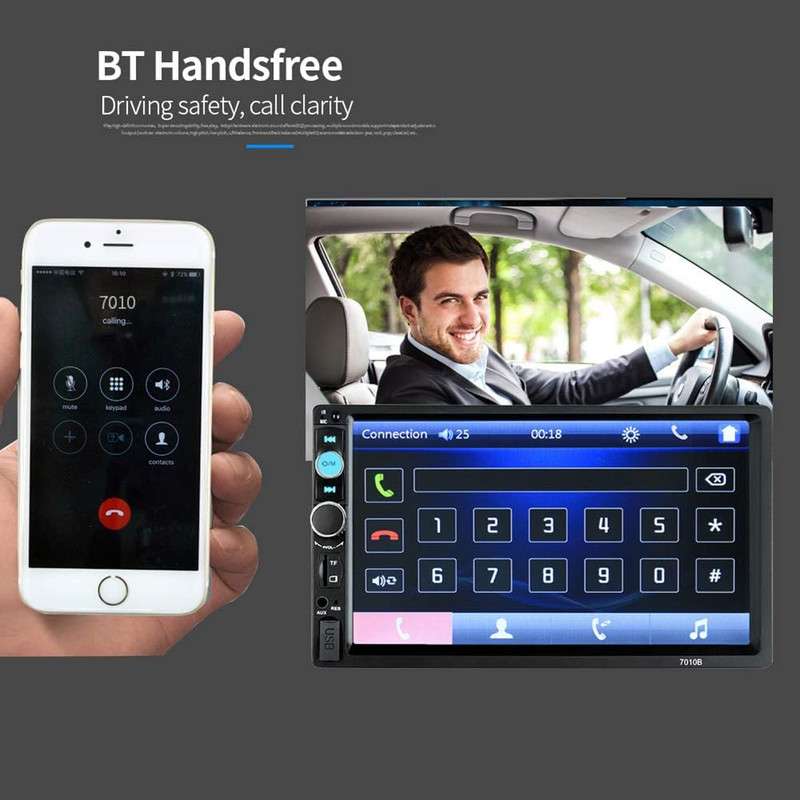 پخش کننده تصویری خودرو مدل 7010B