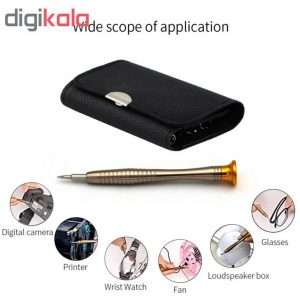 مجموعه ۲۵ تایی پیچ‌گوشتی ساعتی مدل HS25 | ابزار حرفه‌ای