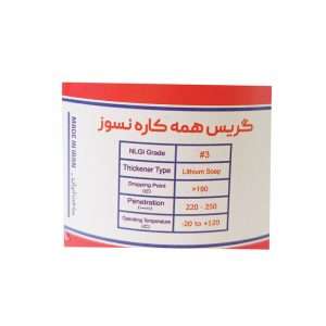 عکس دقیق گریس نسوز لیتیوم سروش صنعت – 100 گرم برای مشاهده