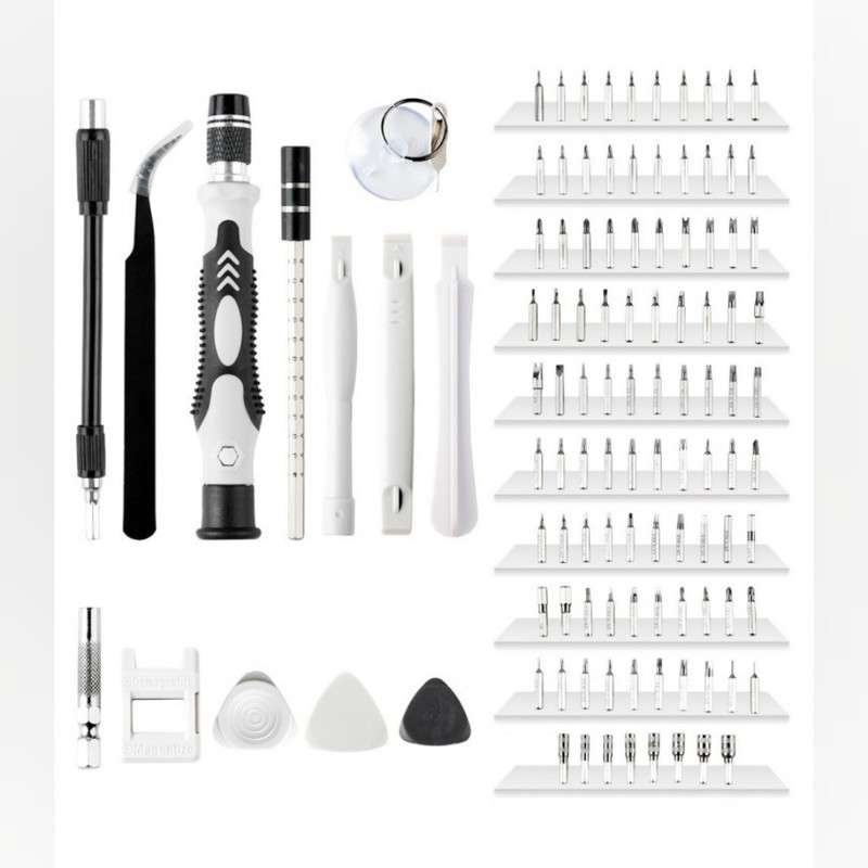 مجموعه 115عددی پیچ گوشتی تعمیرات موبایل مدل fometr