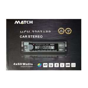 پیش‌نمایش پخش‌کننده خودرو ماتچ مدل 3203APP، صدای بی‌نظیر در سفرهای شما
