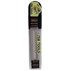 پیشنمایش تیغ کاتر جاملی مدل ISB-10 مجموعه 10 عددی – ابزار برش حرفهای