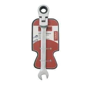 پیش‌نمایش آچار یکسر تخت و رینگی جغجغه‌ای سوباشی سایز 10 میلی‌متر