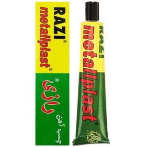 چسب آهن رازی مدل Metallplast 50ml بسته 2 عددی – چسب قدرتمند و چندمنظوره