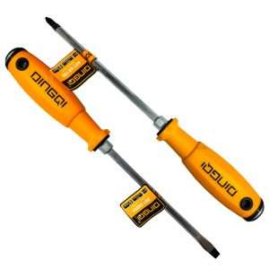 پیچ گوشتی دو سو و چهارسو ضربه خور دینگشی مدل DT-6150 بسته 2 عددی - نمای کلی