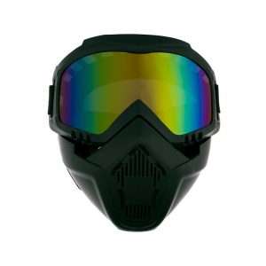 نمایی از عینک موتورسواری برانت مدل فیس دار – ایمنی بینظیر در رانندگی