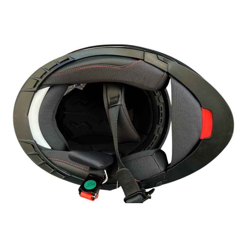 کلاه کاسکت چانه دار ردلاین مدل 939 grey X