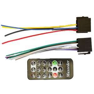 پخش‌کننده خودرو مکسیدر مدل LS8849BT – صدای بی‌نظیر در جاده‌ها