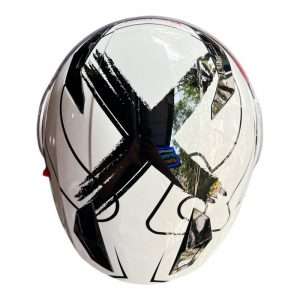 نمایی از کلاه کاسکت چانهدار ردلاین 939 X سفید – ایمنی و راحتی در موتورسواری