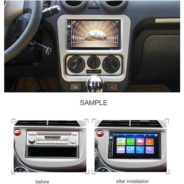 پخش کننده تصویری خودرو مدل 7010B