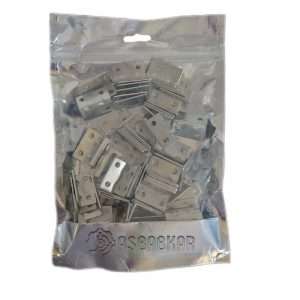 پیشنمایش Heavy-Duty 4-Screw Corner Brackets – Pack of 30 for Strong Constructions