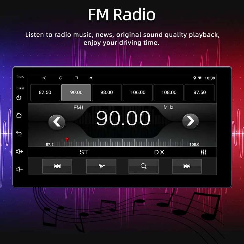 پخش کننده تصویری اندروید خودرو مدل Burmester مناسب برای رنو ساندرو