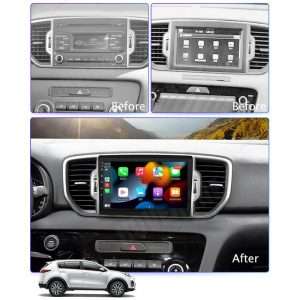 پخش‌کننده اندروید خودرو Burmester برای کیا اسپرتیج 2017