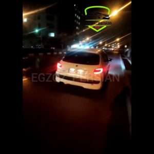 منبع اگزوز 735 هفت رنگ سایلنسر دار برند js مدل M.K