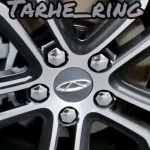 قفل رینگ و لاستیک x22 pro mvm Chery ضد سرقت امنیتی رینگ فابریک و اسپرت چری ایکس 22 پرو