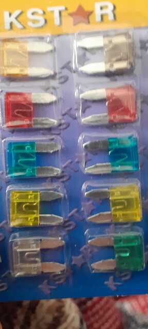 فیوز خودرو مینی پک ده عددی