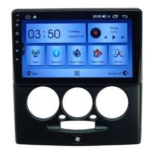 نمایی از پخش کننده تصویری اندروید Golden24 برای پراید 132