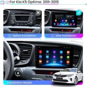 پخش کننده تصویری خودرو مدل Burmester مناسب برای کیا اپتیما