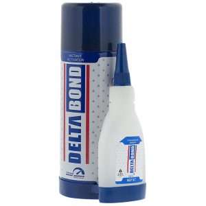 نمایی از چسب 123 دلتا مدل ACTIVATOR حجم 400 میلی لیتر بسته 2 عددی – چسب قدرتمند و چند منظوره