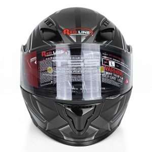 نمایی از کلاه کاسکت ردلاین مدل MATT BLACK_Grey Time_C13 – ایمنی و استایل در موتورسواری