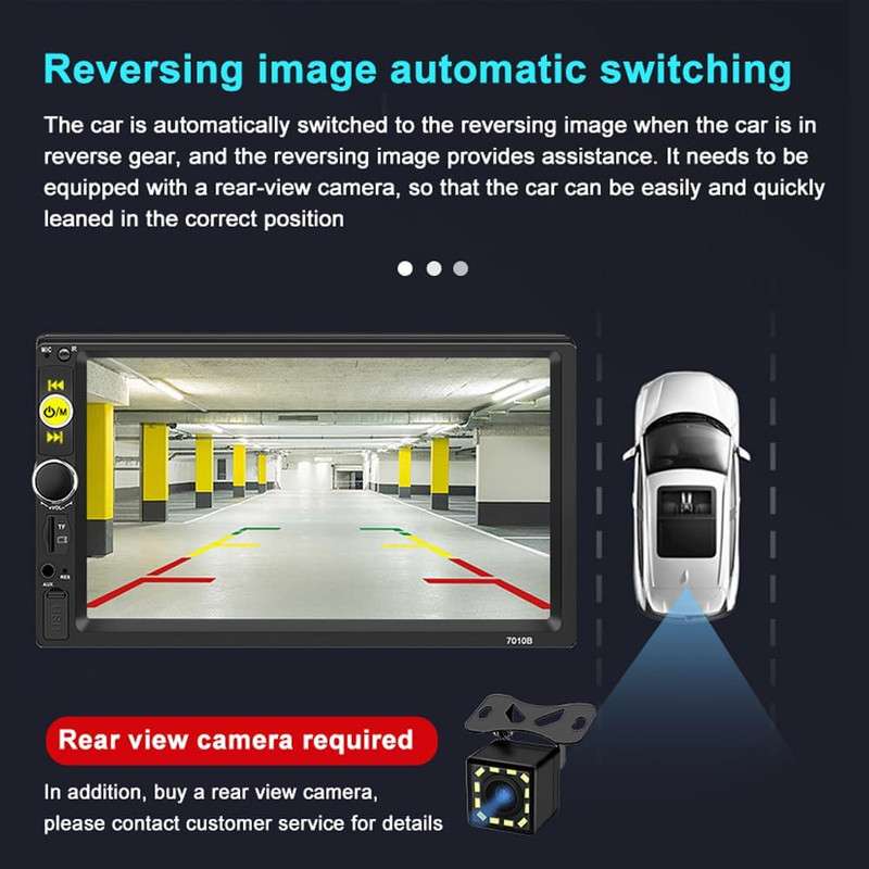 پخش کننده تصویری خودرو مدل 7010B