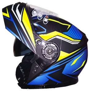 عکس دقیق کلاه کاسکت فک متحرک و عینکدار راپیدو RP-950 برای مشاهده