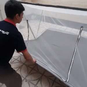 عکس دقیق پشه بند چهار نفره 2در3 – راحتی سفرهای شما برای مشاهده